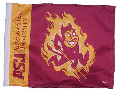 Arizona state university replacement flag 11in.x15in. - webbing sleeve