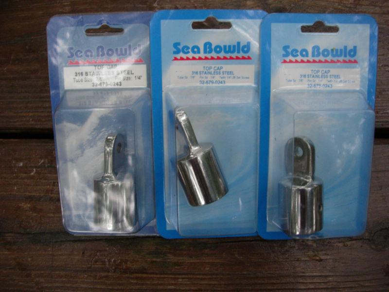 Sea bowld top cap 316 stainless steel 7/8 32-679-0243