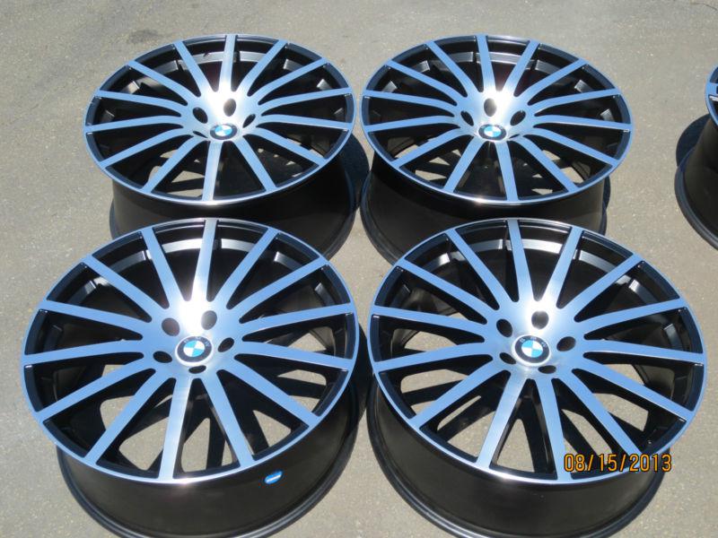 22" bmw b7 wheels tires 640i 650i 740i 745i 750i 760i bmw x3 x5 x6 17 18 19 20