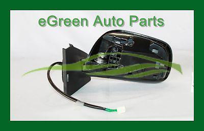 07-11 yaris hatchback door side mirror left driver power non-heated