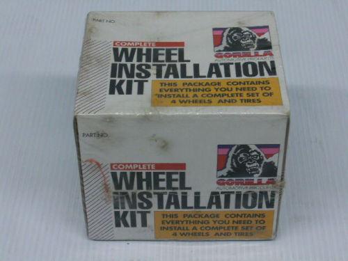 Complete wheel lug & lock kit 12mmx1.75 acorn bulge