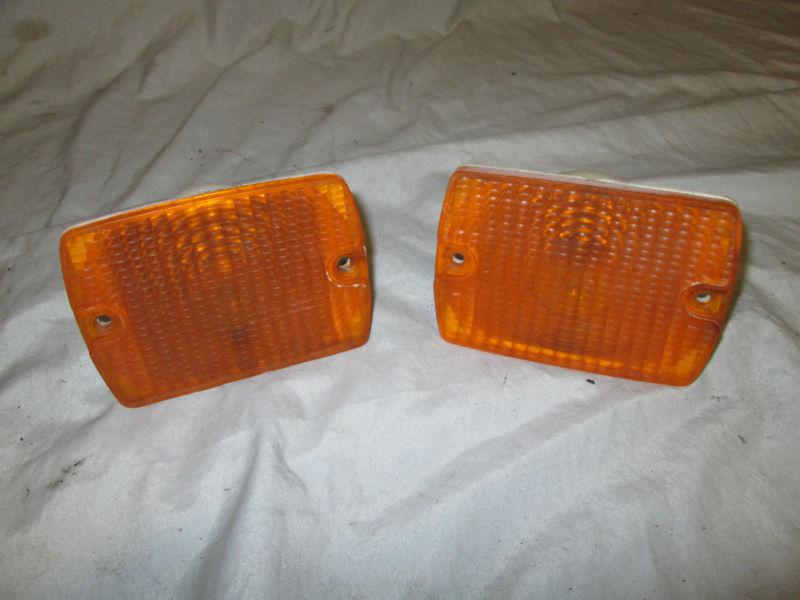 Jeep wrangler 87-95 front grill marker lights used stock number 421