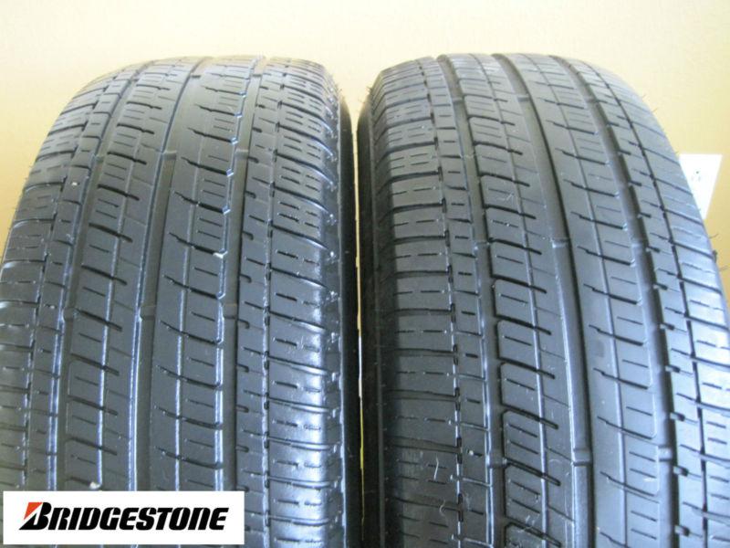 Pair(2) bridgestone dueler h/t 470 225/65r17 5-6/32 tread 55% life ★vw & bmw★