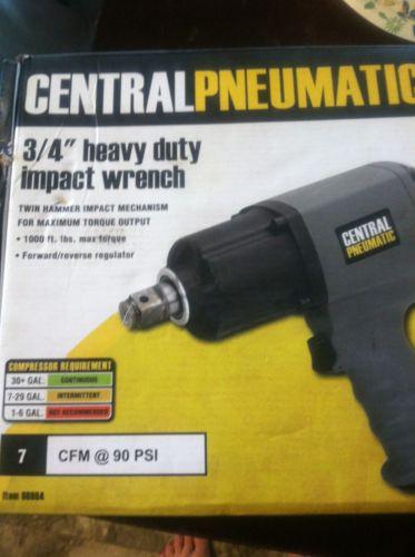 3/4" heavy duty impact wrench