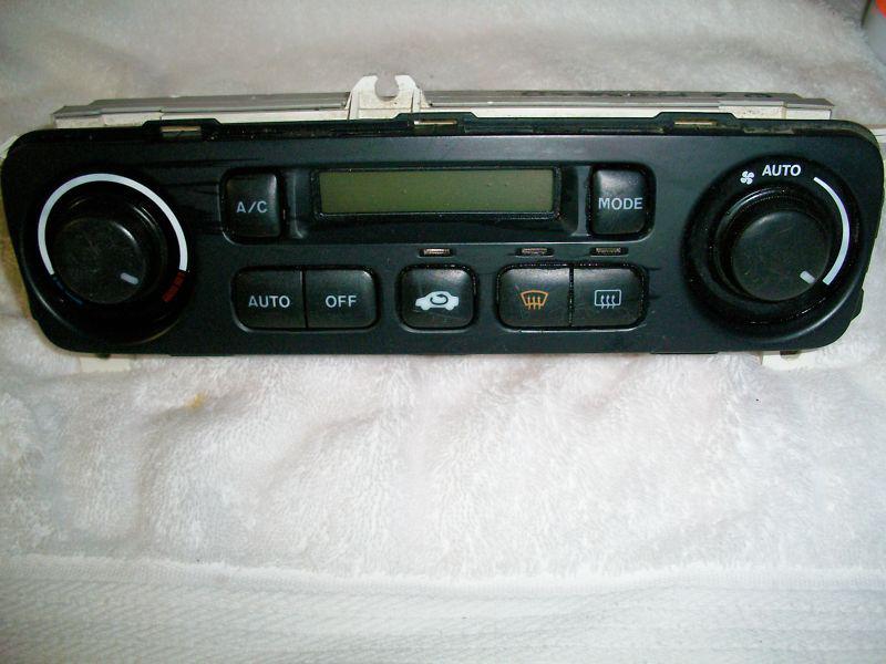 2001 - 2002 honda accord digital heater a/c climate control 