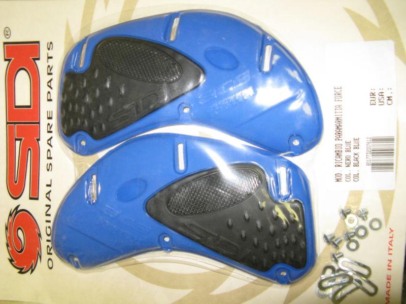 5 sets  sidi flex-force boots - adjustable calf system  - yamaha blue yz yzf yfz