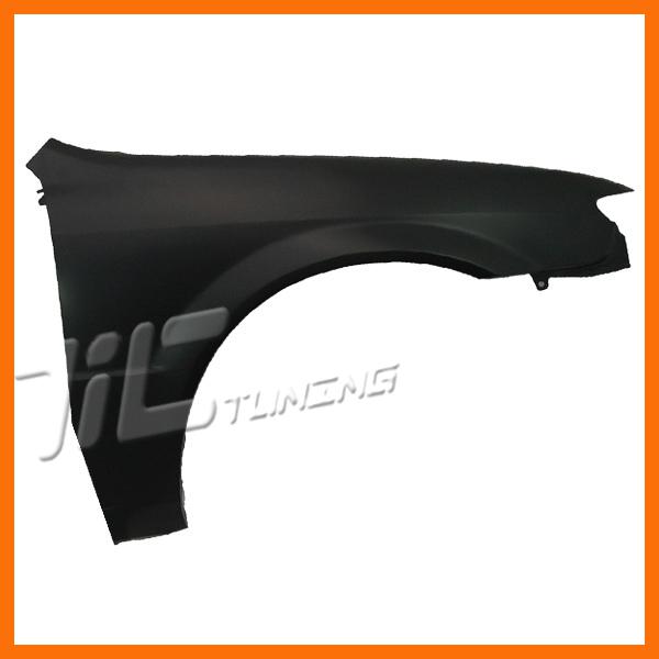 2001-2003 mazda protege primed black right fender passenger w/o hole