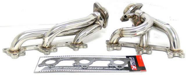 Obx header 05-07 ford mustang gt v6 4.0l steel exhaust