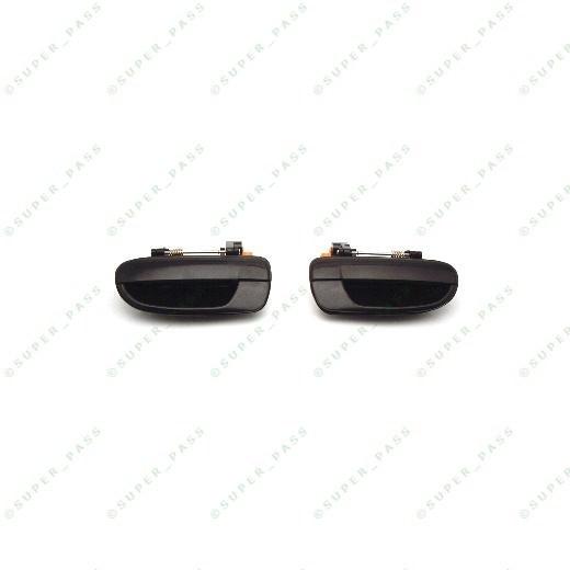 00 - 06  2 pcs = rear door handles rear left & rear right   fits: hyundai accent