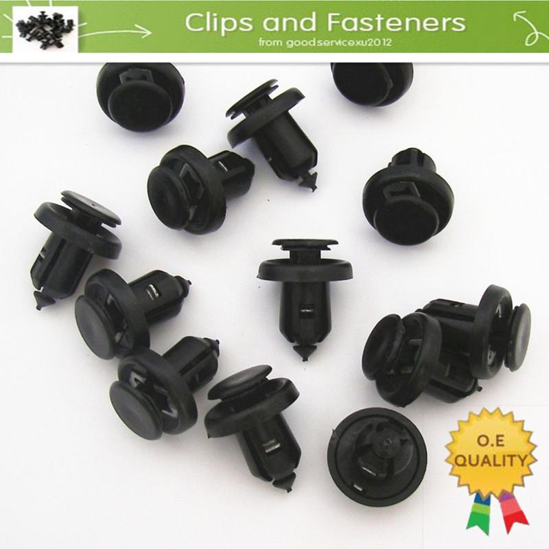 15 pcs honda bumper clip splash shield retainer with metal insert 91506-s9a-003