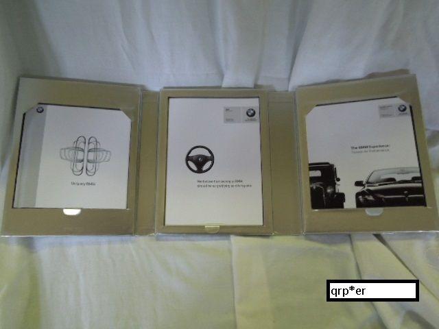 2006 bmw ultimate driving machine welcome kit