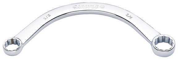 Carlyle hand tools cht hmw2024 - wrench, half moon box end; 5/8"" x 3/4""; 12...