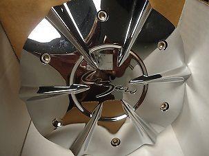 Legaro wheel chrome plastic custom wheel center cap 7 " caps (1)