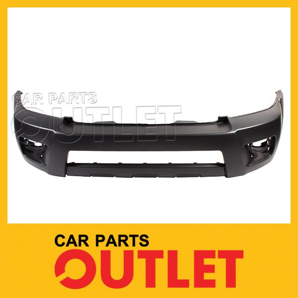 2006-2009 toyota 4-runner front bumper primed black plastic cover limited/sport