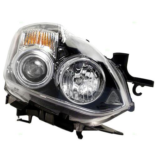 New passengers halogen headlight headlamp lens housing dot 10-12 nissan altima