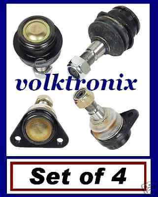 (set of 4) vw volkswagen transporter vanagon 1980 to 1991 ball joints joint kit