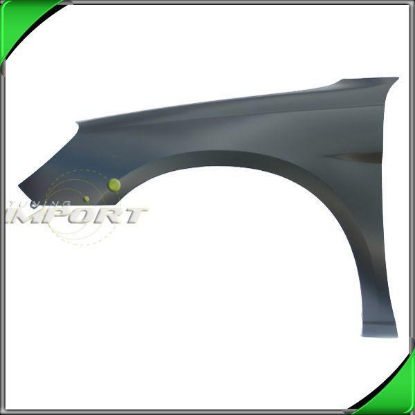 2007-2009 chrysler sebring left front fender primed black steel replacement lh