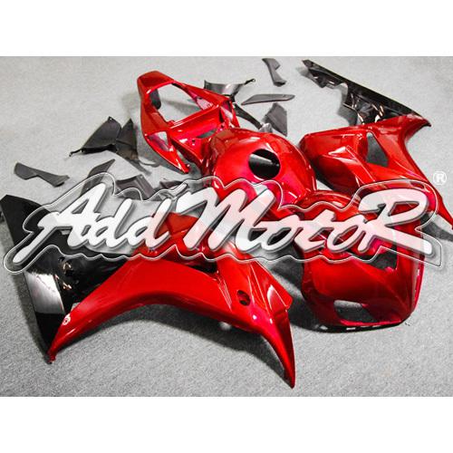 Injection molded fit fireblade cbr1000rr 06 07 red black fairing 16n35