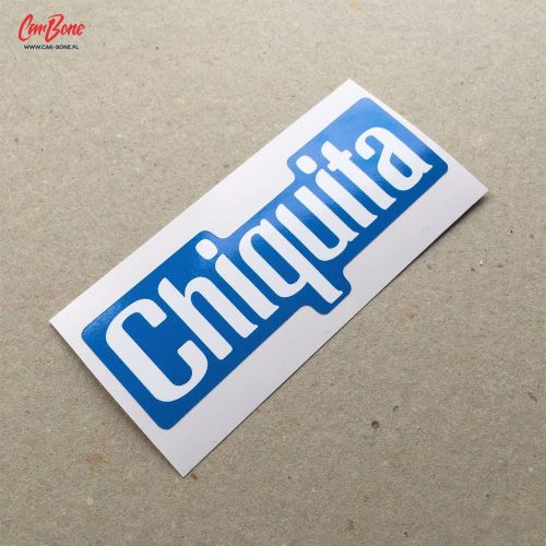 Vintage sticker – chiquita car wraps, decal, porsche, porsche 911