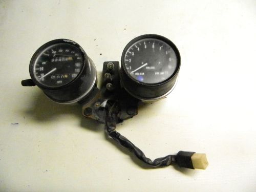 76 kawasaki kz400 kz 400 speedometer tachometer gauge gauges speed tach