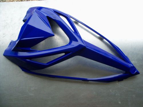 New yamaha raptor 700 blue front fender vented nose hood radiator cover 14-16