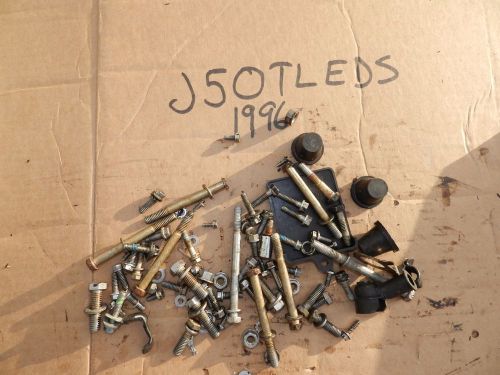 1996 johnson 50hp j50tleds hardware lot nuts bolts rubber mounts evinrude 48 40