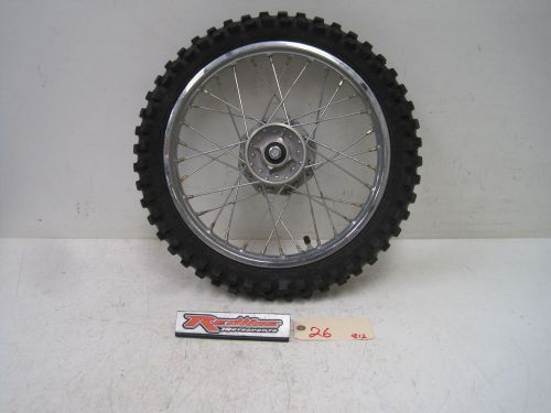 2001 kawasaki kx60 front wheel tire