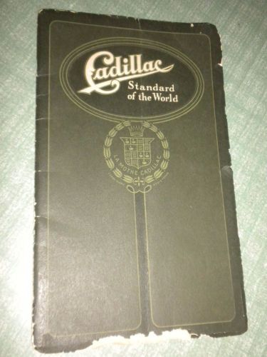 1914 cadillac original operator&#039;s manual la mothe landaulet phaeton roadster +++