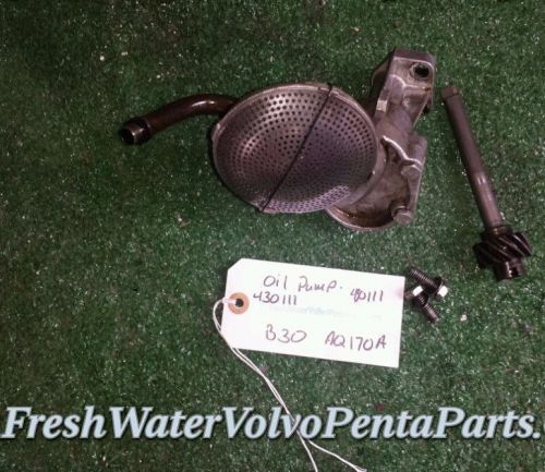 Volvo penta oil pump  b30 inline 6 aq170 aq165 p/n 461677 casting # 430111