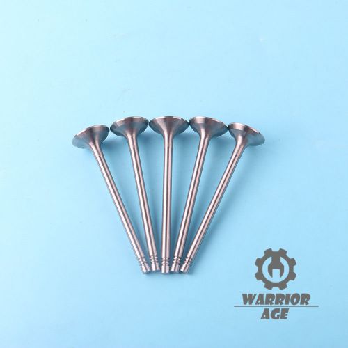 New set of 5 engine exhaust valves 6mm #9454609 for volvo s60 s70 s80 v70