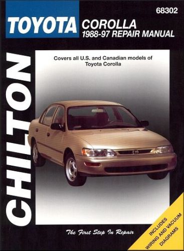 Toyota corolla repair manual 1988-1997