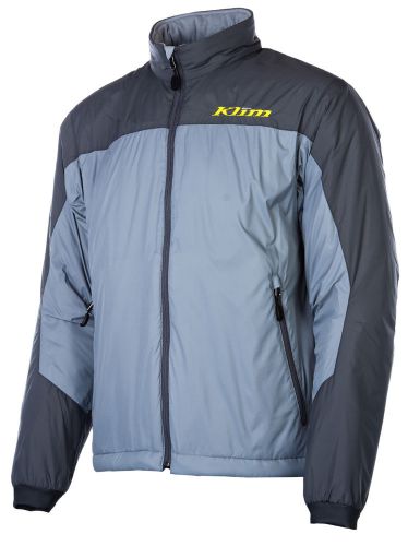 Klim mens grey torque snowmobile mid-layer jacket snocross snow