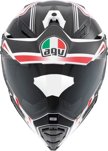 Agv 7611o2d0 003009 helmet ax8 ds wh/gu/rd lg