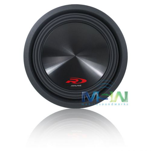 *new* 2012 alpine® swr-10d2 10&#034; dual 2-ohm type-r car subwoofer woofer swr-10 d2