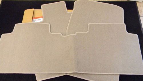 2006 - 2011 new oem honda civic, ivory, carpet floor mats, 83600-sne-a01zd