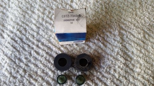 Nos ford c3tz-7343-a shift lever bushing &amp; insert insulator kit 57-64 f100/350