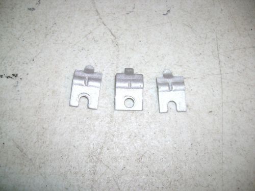 1964 1/2 - 1968 oem mustang heater cable clamps (3 pieces)
