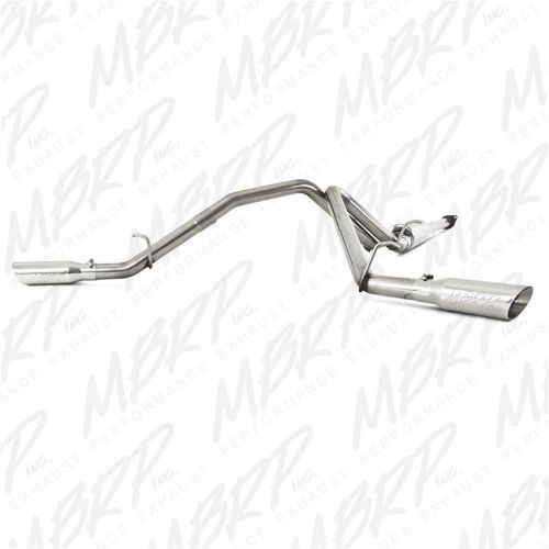 Mbrp exhaust s5066409 xp series; cat back dual split side exit exhaust system