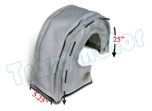 Grey turbo turbine heat blanket for t67 t71 t76 t88 gt40 gt45