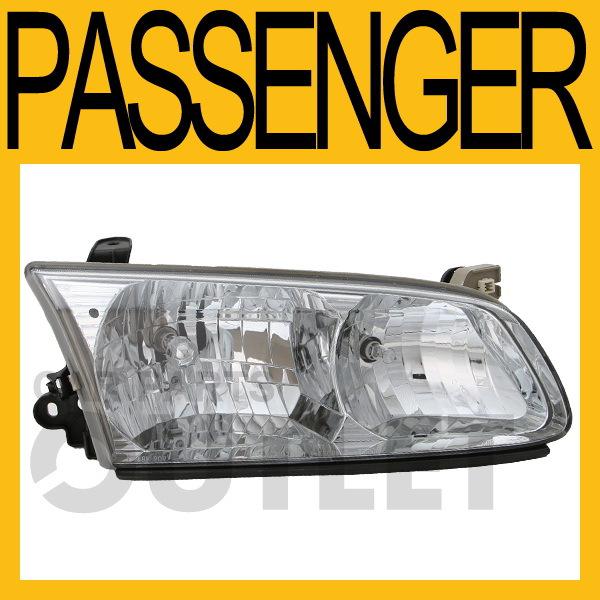 00-01 toyota camry right head light lamp assembly passenger side ce le xle r/h