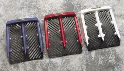 Maier radiator cover red yamaha yfz350 banshee 87-06