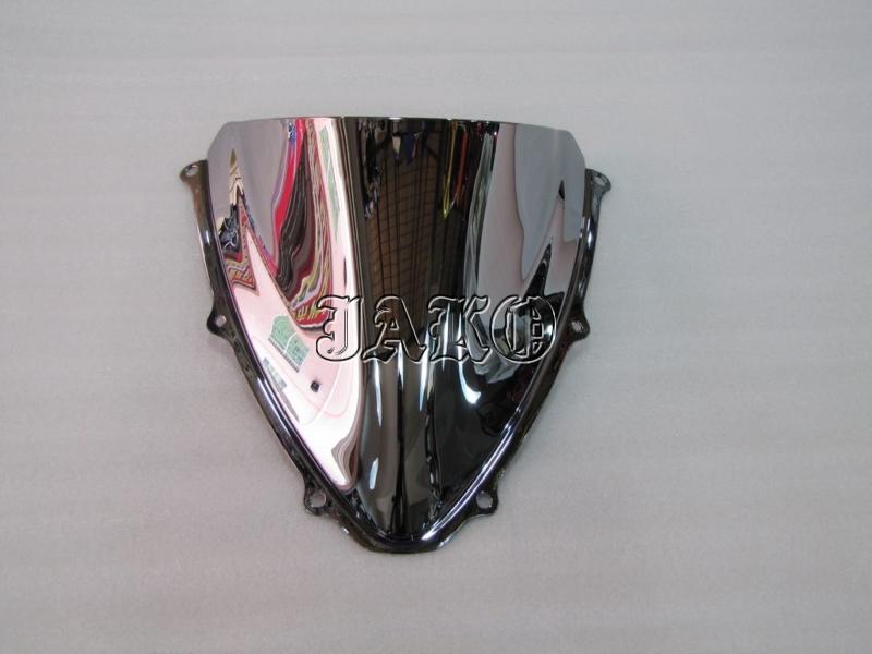 Windshield mirror screen racing windscreen for suzuki gsx r600 r750 2006-2007