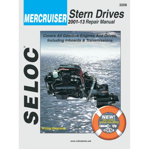 Seloc service manual - mercruiser stern drive - 2001-2013 -3208