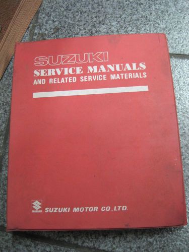 Suzuki service manual gs1000 and related service material gs1000 (will ship)