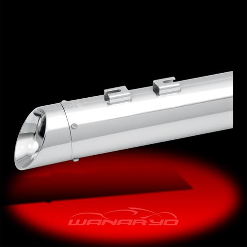 Platinum series revolver slip-on mufflers,c/c for harley touring 1995-2013