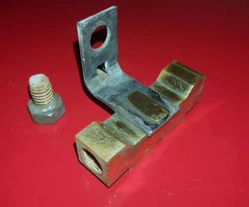 1956 1966 mustang drum brake distribution junction block with mounting bolt oem