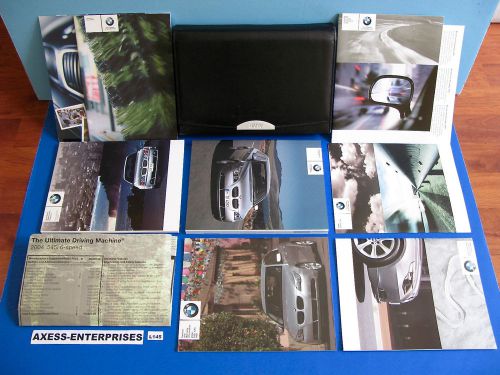 2004 bmw e60 545 530 525 i 545i 530i 525i owners manuals drivers books set l145