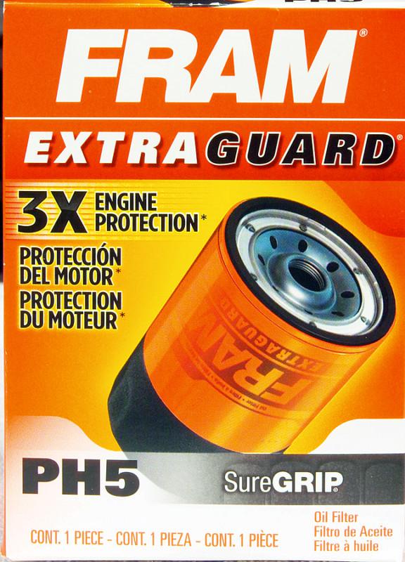 New ph5 fram extra guard truck oil filter fits: cadillac, chevrolet & gmc truck