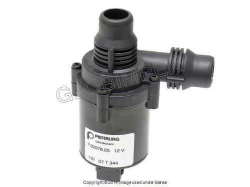 Bmw e39 (98-03) 525i 528i 530i auxiliary water pump new + 1 year warranty