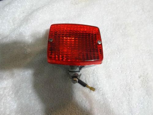 Vintage altissimo rear red fog lights new no box chrome backing